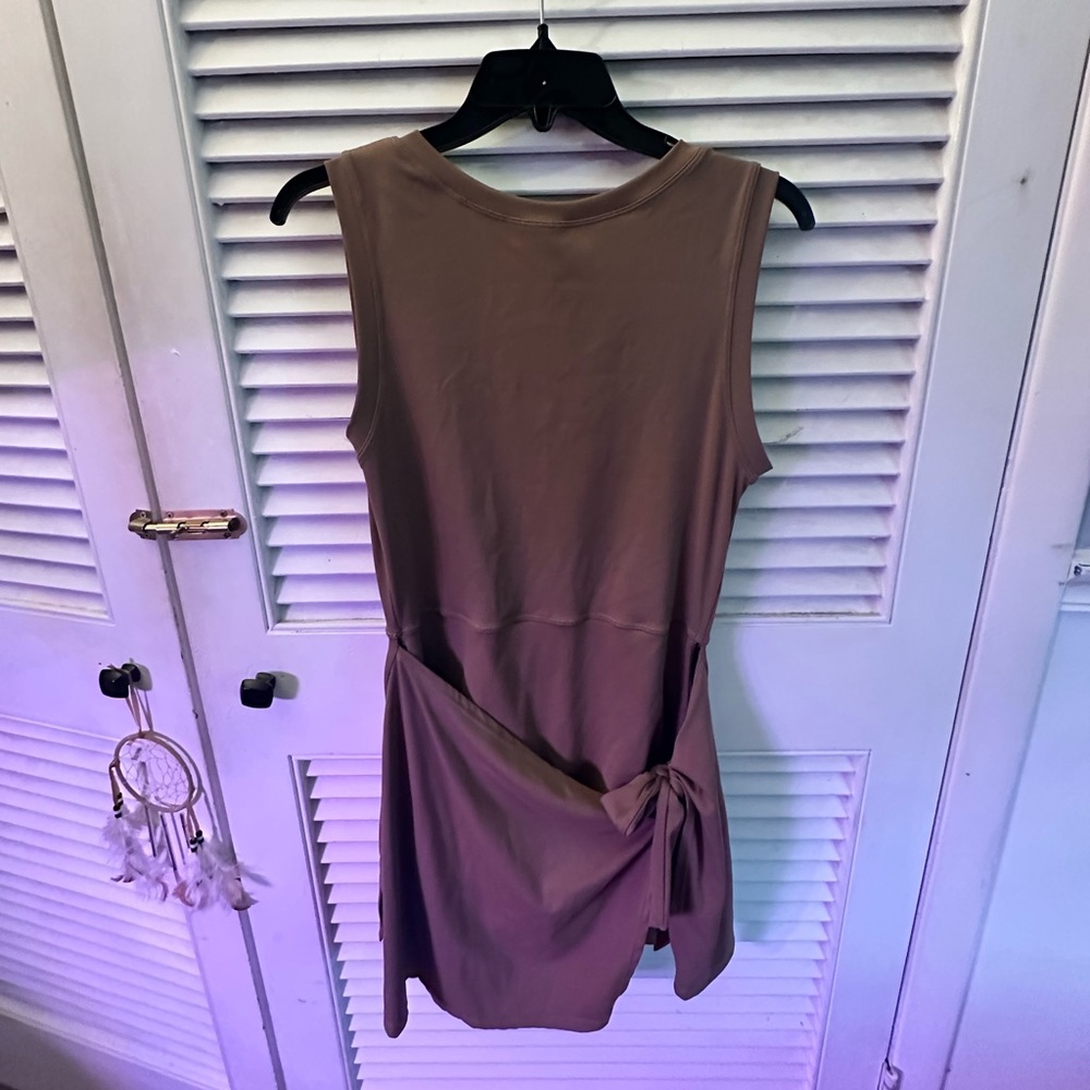 Stretchy Wrap Dress (With Shorts)